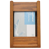 1-Pocket Rectangle Glove/Tissue Box Holder, Medium Oak